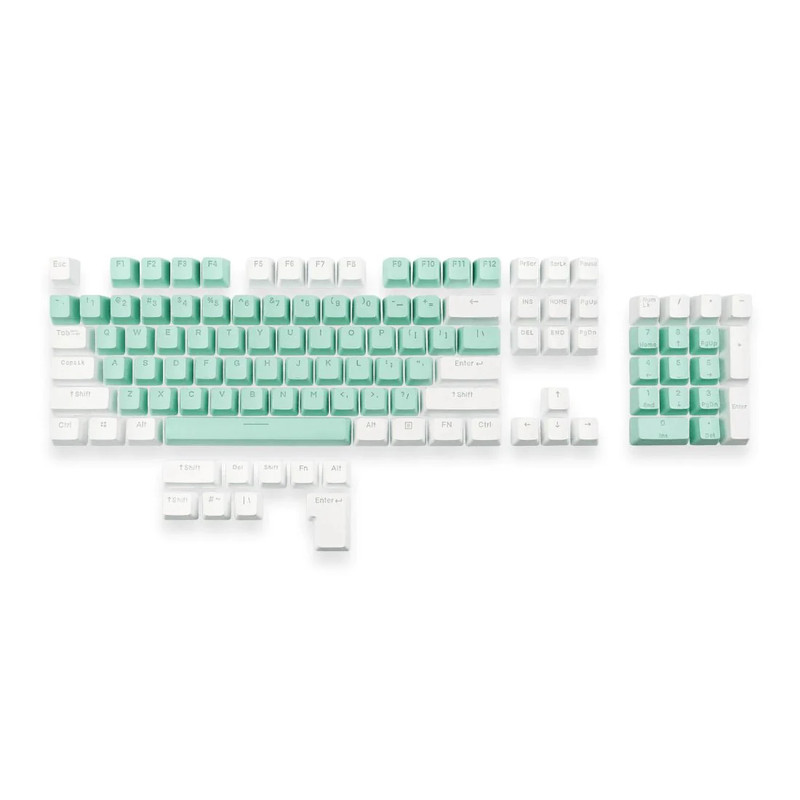Mountain Mineral PBT Keycap set - Aquamarine B - أكسسوار لوحة مفاتيح